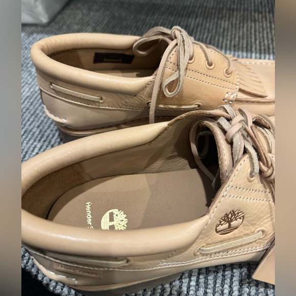 Hender scheme X Timberland Men's Tan Leather Shoes - Picture 4 of 4
